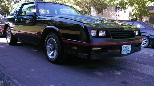 1987 chevrolet monte carlo ss coupe 2-door 5.0l