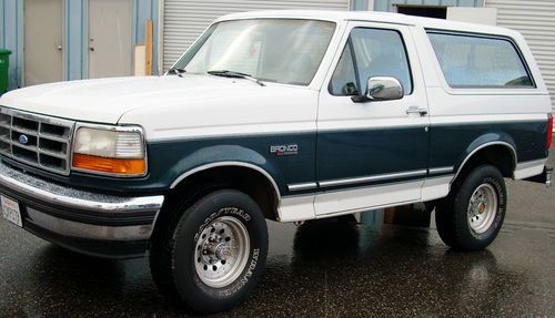 1993 ford bronco xlt 4x4