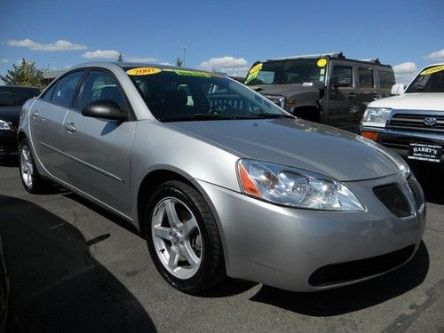 2007 pontiac g6 automatic 4-door sedan