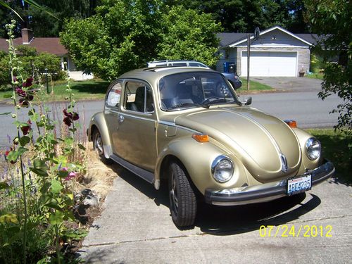 1974 volkswagen super beetle base sedan 2-door 1.6l