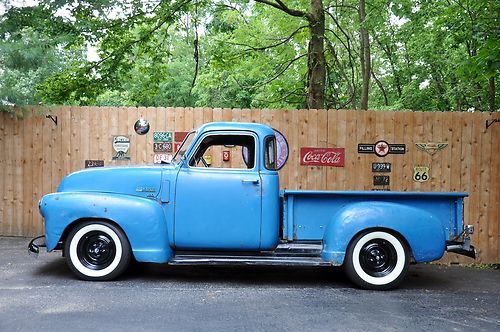1951 CHEVY FIVE WINDOW PICKUP/STREET ROD/RAT ROD, image 6