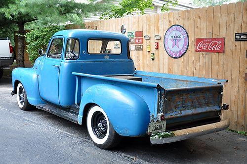 1951 CHEVY FIVE WINDOW PICKUP/STREET ROD/RAT ROD, image 8