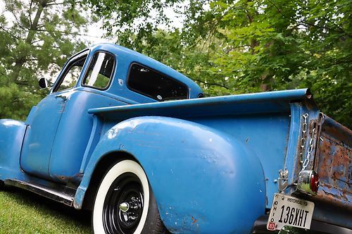 1951 CHEVY FIVE WINDOW PICKUP/STREET ROD/RAT ROD, image 24