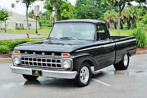 Very nice reconditioned 1965 ford f-100 pick up many upgrades sold at no reserve