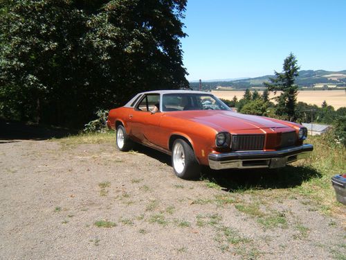 1975 oldsmobile cutlass supreme base coupe 2-door 7.5l