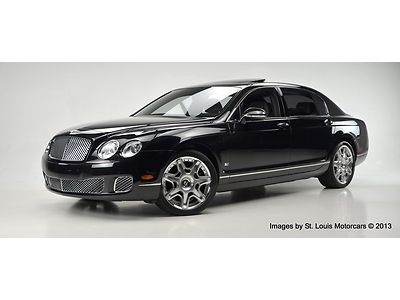 2012 bentley continental flying spur series 51 onyx beluga 4804 miles like new!