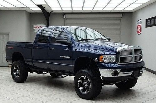 2004 dodge ram 2500 diesel 4x4 lifted quad cab