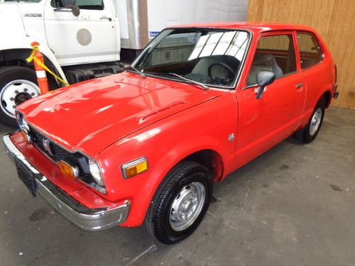 1974 honda civic electric car / restoration project - no reserve