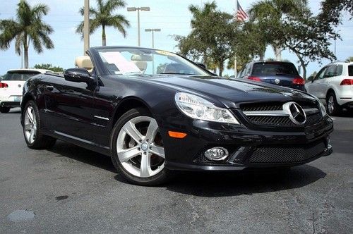 09 sl550, p1 pkg, keyless go, navi, low miles. free shipping! we finance!