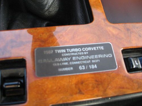 Callaway Corvette, V8 Twin Turbo, US $17,900.00, image 8