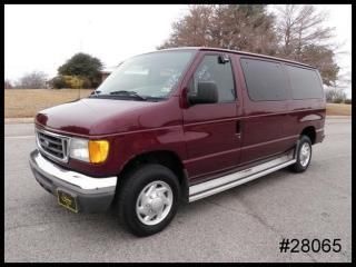 Econoline e350 xlt extended 12 person seating wagon passenger van we finance!