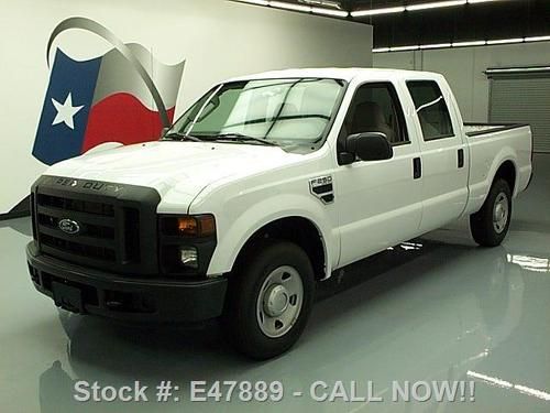 2008 ford f-250 crew 5.4l v8 automatic 6-passenger 70k texas direct auto