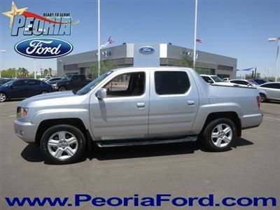 2010 honda ridgeline 4wd crew cab rtl - alabaster silver metallic