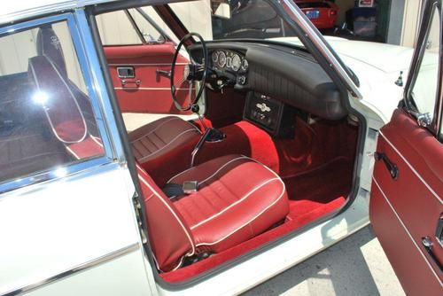 MGB GT RECENT RESTORAL, BEAUTIFUL WHITE PAINT, CHROME WIRE WHEELS, US $16,500.00, image 13
