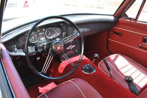 MGB GT RECENT RESTORAL, BEAUTIFUL WHITE PAINT, CHROME WIRE WHEELS, US $16,500.00, image 16