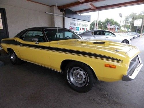 1973 plymouth barracuda 36k origi mi 340ci powder coate