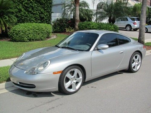 2001 01 porsche 911 carrera coupe * stick * only 33k miles * 18" * technic * psm