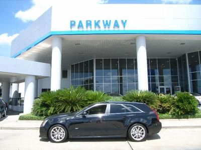 2011 cadillac cts-v wagon 6.2l supercharged nav sunroof recaro seats spoiler