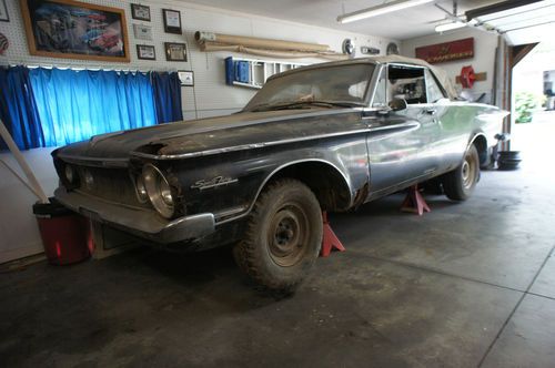 1962 plymouth 413 max wedge  sport fury convertible one of one