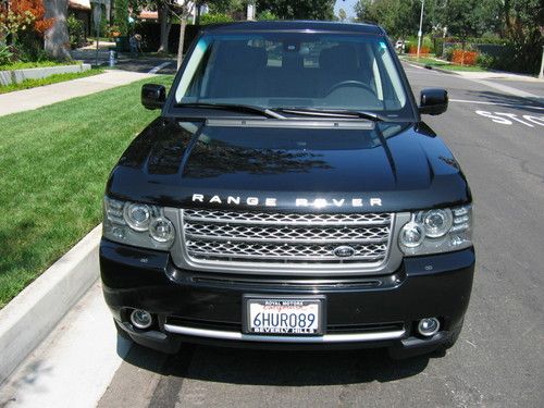 2010 land rover range rover supercharged sport utility 4-door 5.0l