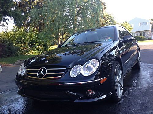 2007 mercedes-benz clk550 v8 coupe 2-door 5.5l