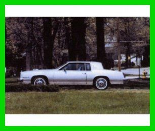 84 cadillac eldorado excellent condition one owner v8 new tires