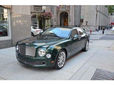 2013 bentley mulsanne beautiful bentley green!! mulliner bentley dealer!!!