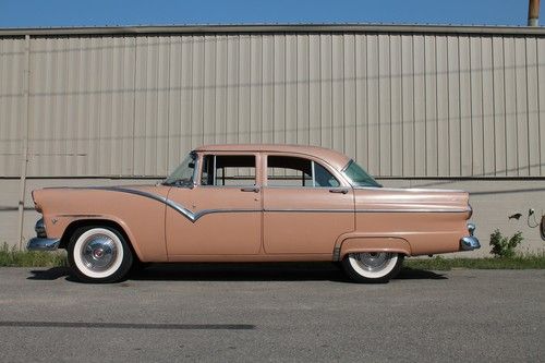 1955 ford fairlane driver survivor 76k actual miles rat rod barn find henry