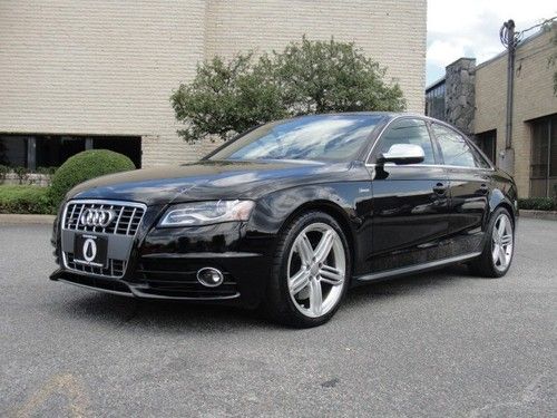 2011 audi s4 prestige package 6-speed manual navigation warranty