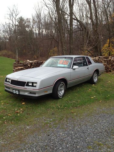 1986 chevrolet monte carlo ss