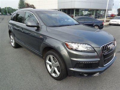 2012 audi q7 sline ventilated seats navigation audi certified clean carfax