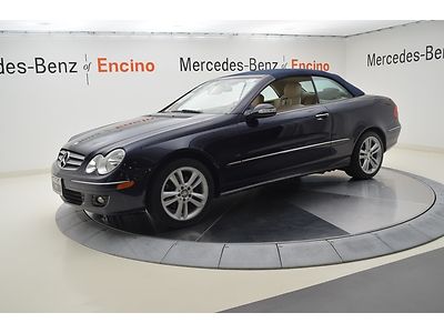 2008 MERCEDES-BENZ CLK350 CONVERTIBLE, CLEAN CARFAX, 2 OWNERS, NAV,  MUST SEE!, image 5