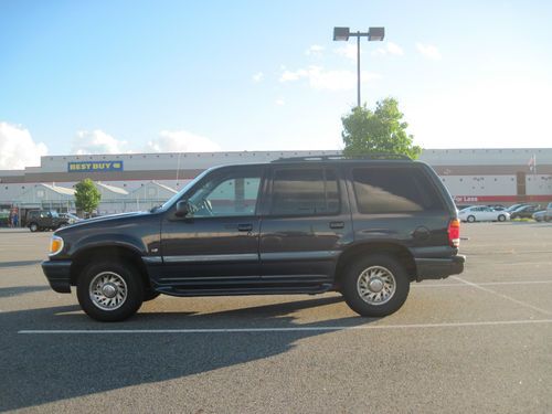 2000 mercury mountaineer base sport utility 4-door 5.0l awd good condition!