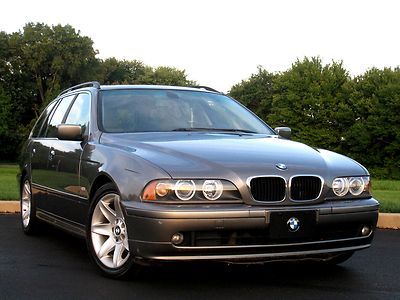 2003 bmw 525it sport wagon 5-spd. manual "m" package - rare find!!! 1 of a kind!