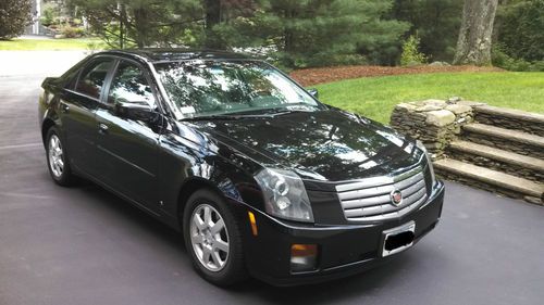 2006 cadillac cts black/black