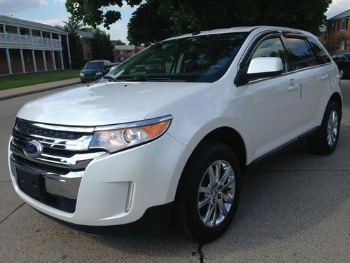 2011 ford edge limited _awd_navi_backup camera_sync_salvage rebuilt_no reserve !