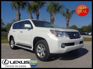 Lexus certified 2010 gx 460 navigation/comfort plus pkg/remote start/tow &amp; more!