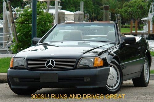 1990 mercedes-benz 300sl base convertible 2-door 3.0l