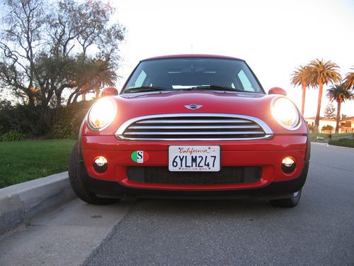 Mini cooper chili red