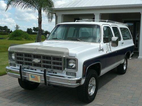 ** real nice 1978 chevrolet suburban florida 4x4 ** only 38,000 original miles *