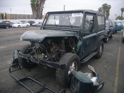 1997 land rover defender--damaged-best buy on e bay  nas