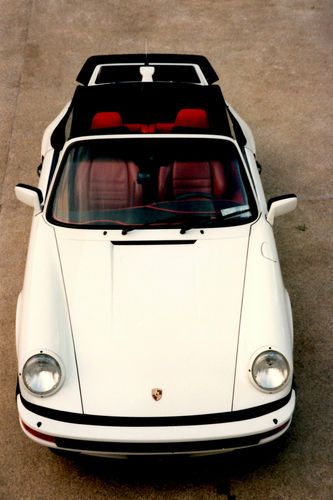 1985 PORSCHE 911 CARRERA CABRIOLET - Original owner/Triple Mint, image 3
