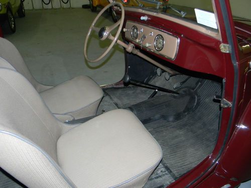 1952 FIAT 500 TOPOLINO/convertible, US $29,950.00, image 10