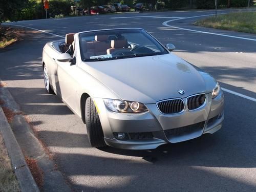 2007 bmw 335i convertible 31k original miles - immaculate condition