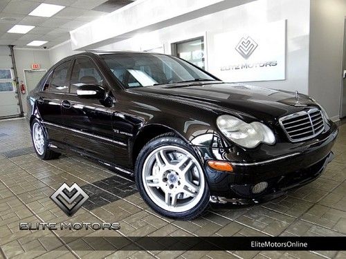 2003 mercedes benz c32 amg sedan htd sts cd changer low miles rare find