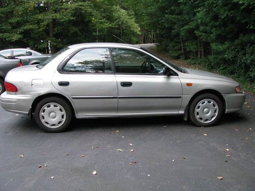 99 subaru impreza l awd 2.2 auto 4dr silver