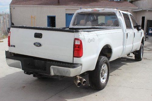 2008 ford super duty f-350 4wd damadge repairable rebuilder will not last!!!