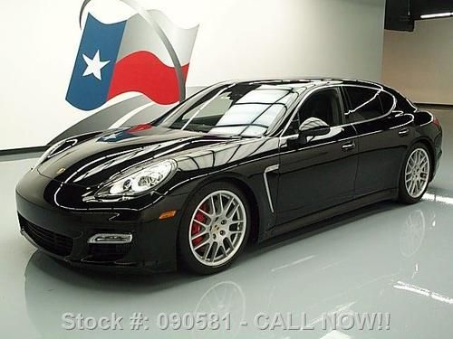 2010 porsche panamera turbo awd sport chrono nav 22k mi texas direct auto