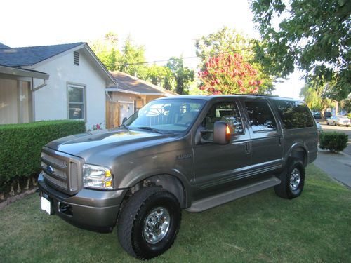 2005 ford excursion limited sport utility 4-door 6.8l 4wd - low miles - clean