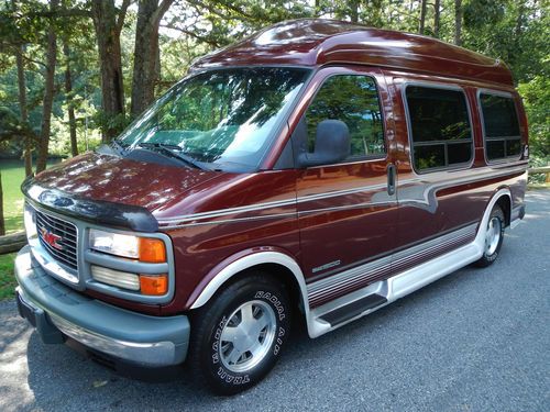 Gulf stream hi-top custom conversion van southern no rust clean no reserve! *rv